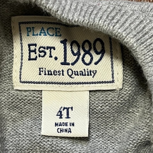 THE CHILDREN'S PLACE V-neck Argyle Sweater Vest SZ 4T - Picture 4 of 6